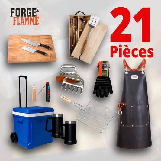 Kit Barbecue Suprême (21 Pièces) - Voir Plus