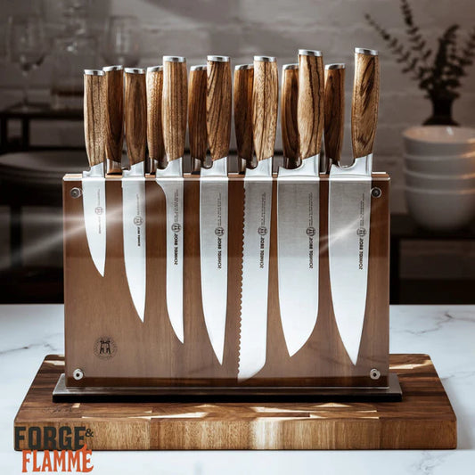 Coffret Couverts Forge & Flamme Complet (14 pièces)