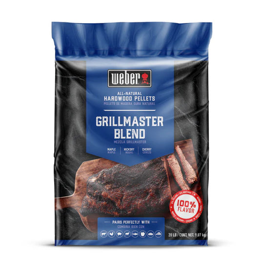 GrillMaster Blend – Granulés de Bois Dur 100 % Naturels (9 kg)