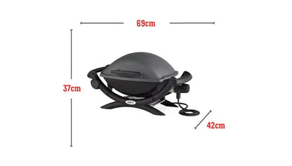 Barbecue électrique Q 1400 avec pied